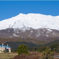 Mount Ruapehu and The Chateau